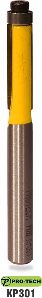 Flush trim router bit sample